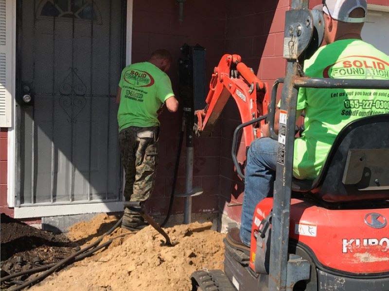 Concrete Slab Foundation Repair in Albany, GA