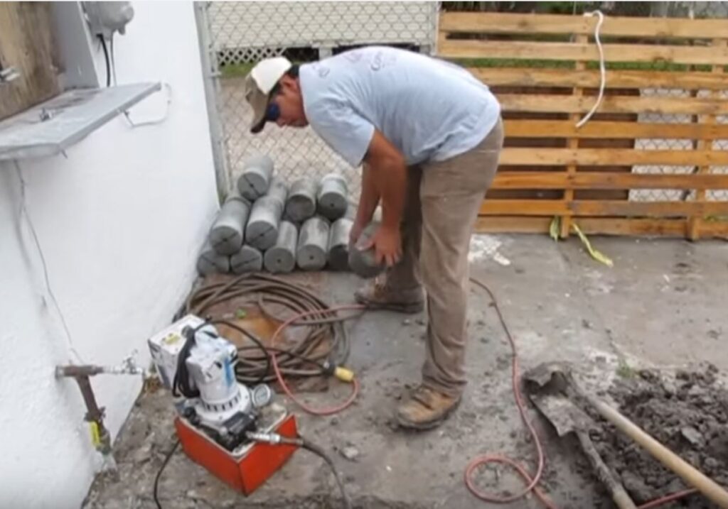 Slab Pier Installation in Albany, GA
