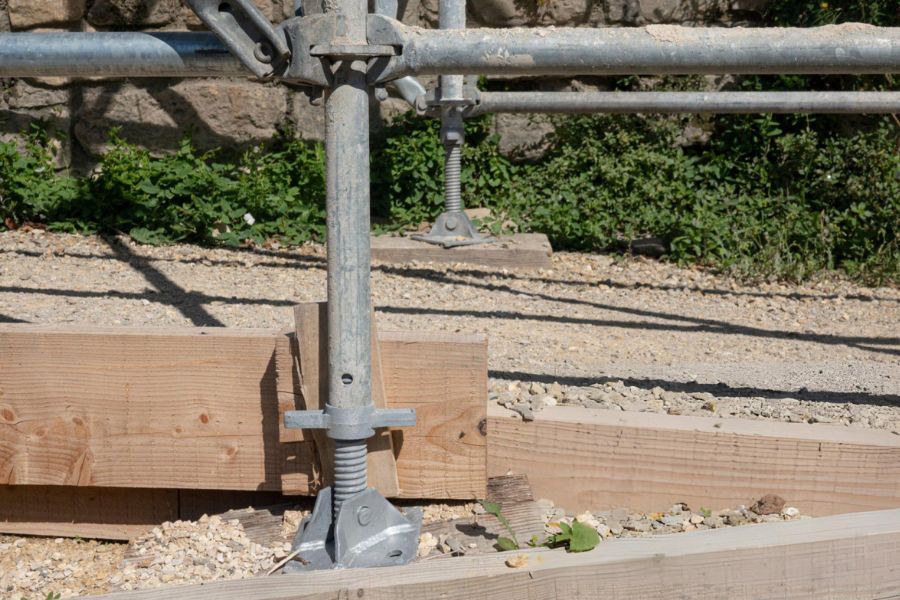 Steel Push Pier Installation in Albany, GA